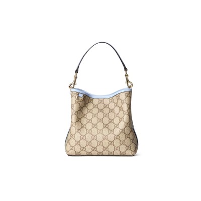 GUCCI GG EMBLEM SMALL BUCKET BAG 815118FAD6L9862 (19*18*11cm)